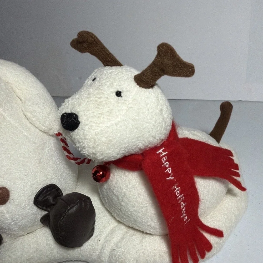 Hallmark Jingle Pals Snowman and Dog Animated Musical Plush Christmas Decor 10